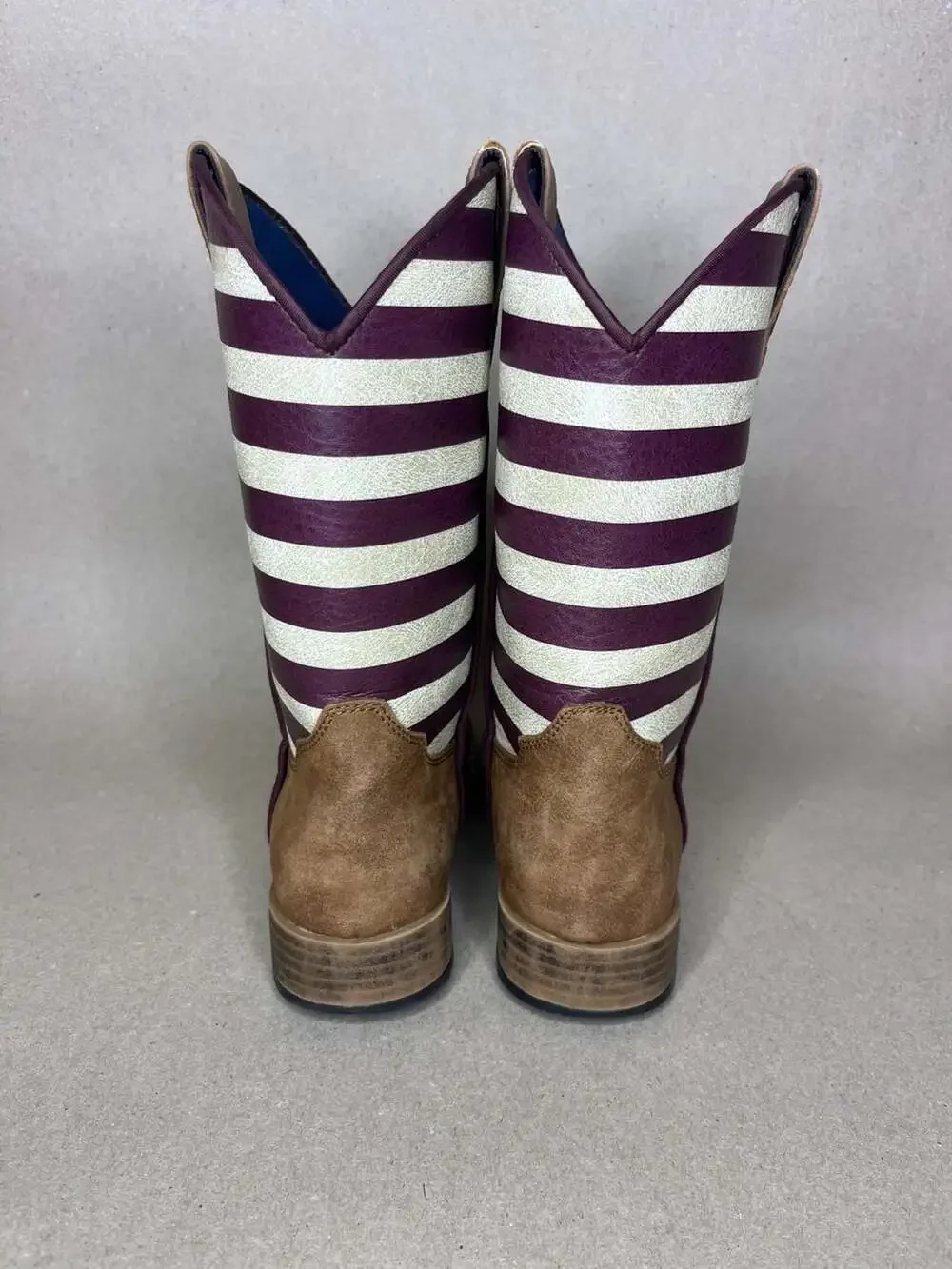 Twister Children's Jacob Square Toe American Flag Western Boots Size 3